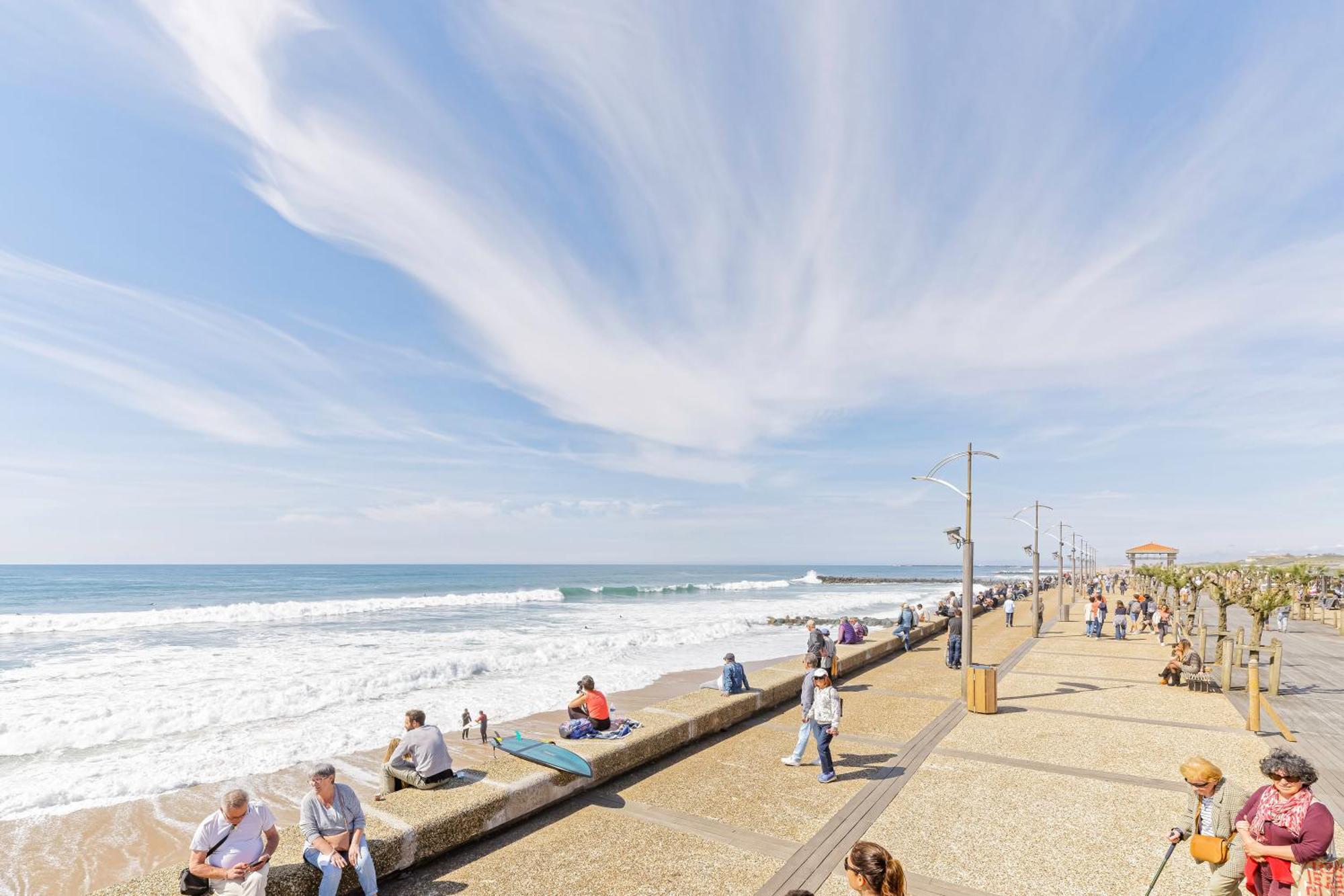 Golden Sand Anglet Biarritz - Front De Mer - Parking Privatif Gratuit Εξωτερικό φωτογραφία